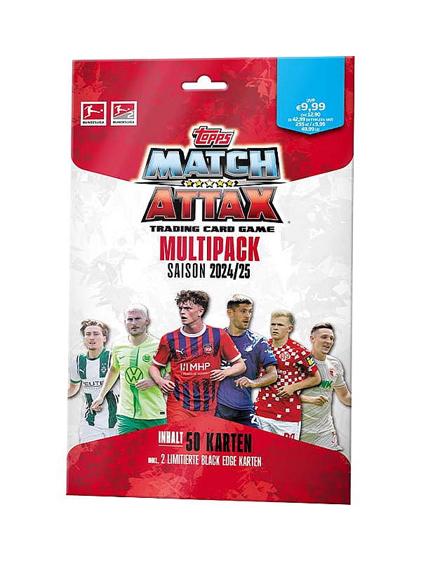 Topps Bundesliga Match Attax Cards 2024/25 Multipack