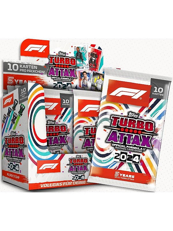 F1 Turbo Attax 2024 Full Box