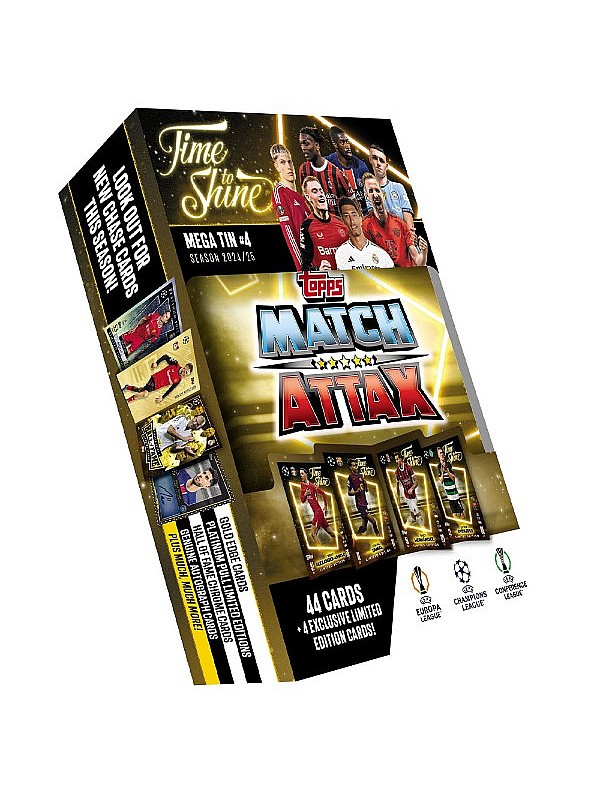 UEFA Club Competitions Match Attax Cards 2024/25 Mega Tin 4