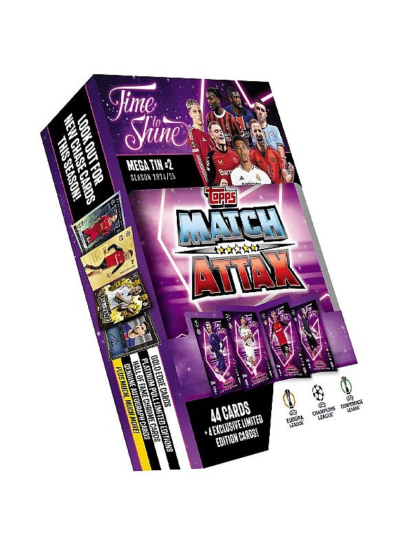 UEFA Club Competitions Match Attax Cards 2024/25 Mega Tin 2