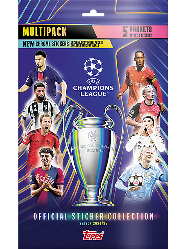 Topps UEFA Champions League Stickers 2024/25 Multipack